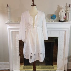 🌹Diana Von Furstenberg KLEIO linen dress Sz L